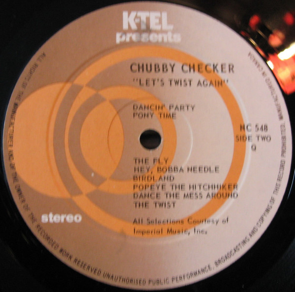 Chubby Checker - Let's Twist Again | K-Tel (NC 548) - 3