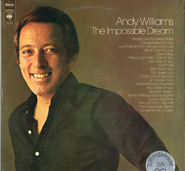 Andy Williams The Impossible Dream 1971 Gatefold Vinyl Discogs