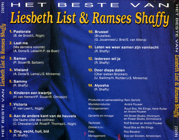 last ned album Liesbeth List & Ramses Shaffy - Het Beste Van