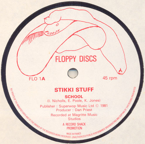 Stikki Stuff – School (1981, Vinyl) - Discogs