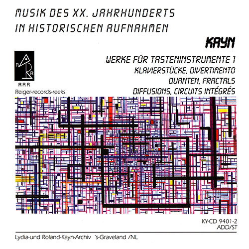 lataa albumi Roland Kayn - Werke Für Tasteninstrumente 1 Keyboard Works 1