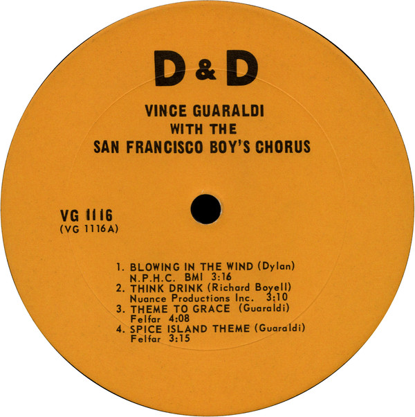 descargar álbum Vince Guaraldi With The San Francisco Boys Chorus - Vince Guaraldi With The San Francisco Boys Chorus