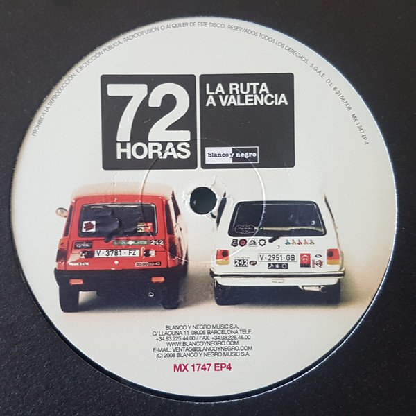 baixar álbum Various - 72 Horas La Ruta A Valencia Vinyl4