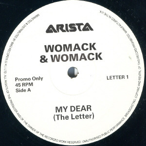 Womack & Womack – My Dear (The Letter) (2011, Vinyl) - Discogs