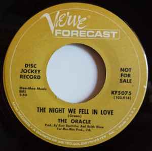 The Oracle (2) - The Night We Fell In Love / Don't Say No album cover
