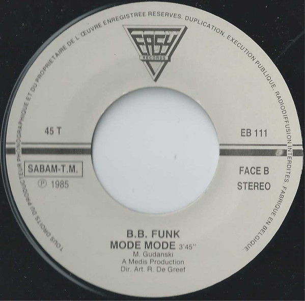 ladda ner album BB Funk - Nounours Dans Mes Bras Mode Mode