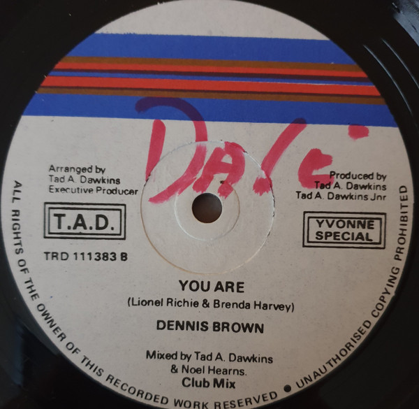 Album herunterladen Dennis Brown - You Are
