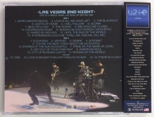 last ned album U2 - Las Vegas 2nd Night