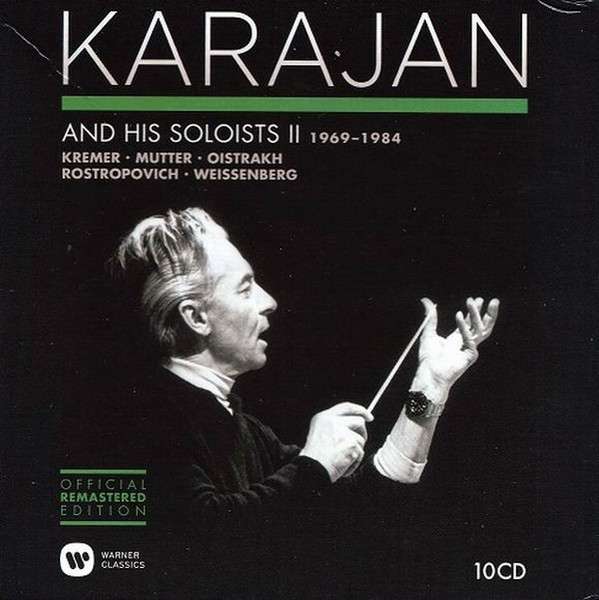 Karajan - Kremer, Mutter, Oistrakh, Rostropovich, Weissenberg