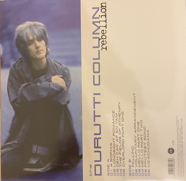 The Durutti Column - Rebellion | Demon Records (DEMREC743) - 2