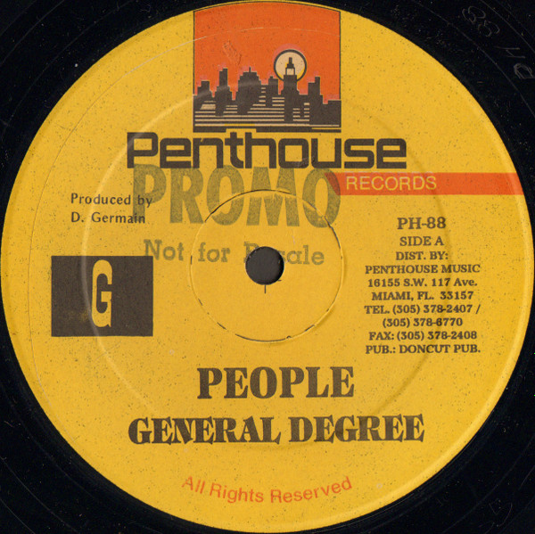 descargar álbum General Degree - People