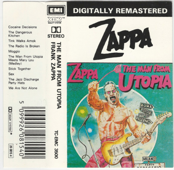 Zappa – The Man From Utopia (1983, Pitman Pressing, Vinyl) - Discogs