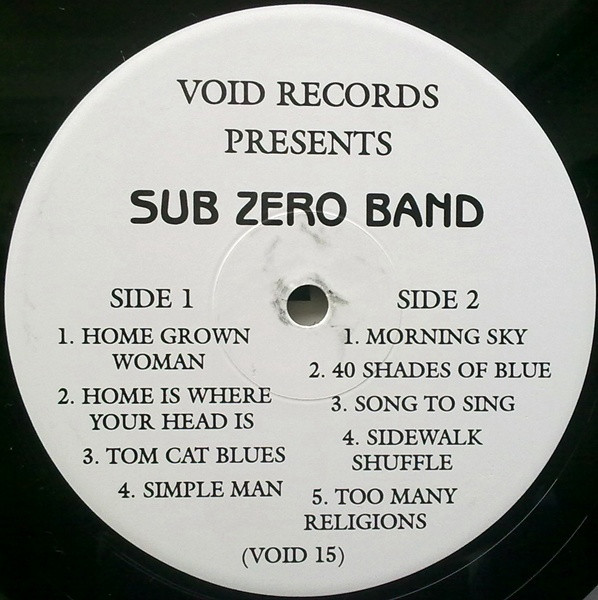 ladda ner album Sub Zero Band - Sub Zero Band