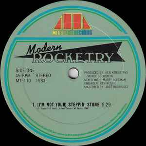 Modern Rocketry - (I'm Not Your) Steppin' Stone / I'm Gonna Make You Want Me album cover