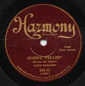 Cliff Nazarro - Susie's "Feller” / Gone Again Gal album cover