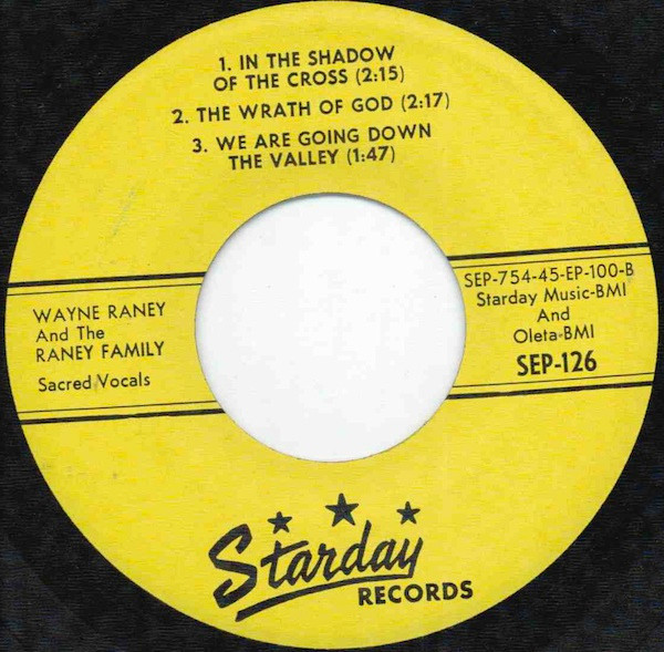 Album herunterladen Wayne Raney And The Raney Family - Sacred Vocals