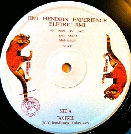 Jimi Hendrix Experience – Electric Jimi (1989, Vinyl) - Discogs