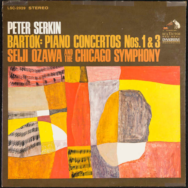 Bartók / Peter Serkin Piano, Seiji Ozawa Conducting The Chicago