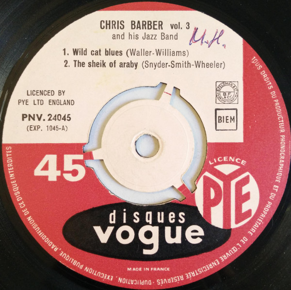 lataa albumi Chris Barber - Chris Barber And His Jazz Band Vol 3