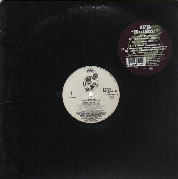 IFA – Rollin' (1995, Vinyl) - Discogs