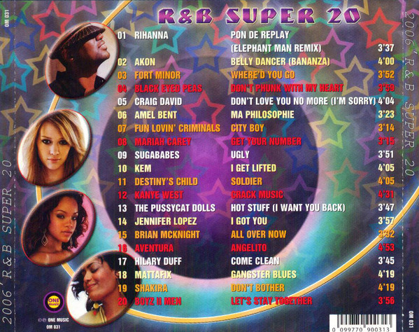 last ned album Various - RB Super 20 2006