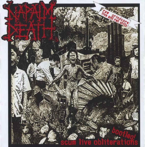 DISTRO - Napalm Death - Scum Live Obliterations CD