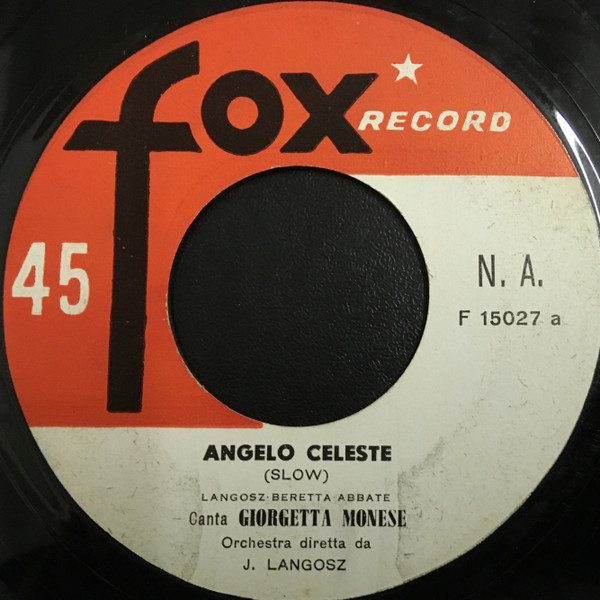 descargar álbum Giorgetta Monese - Angelo Celeste Due Sigarette