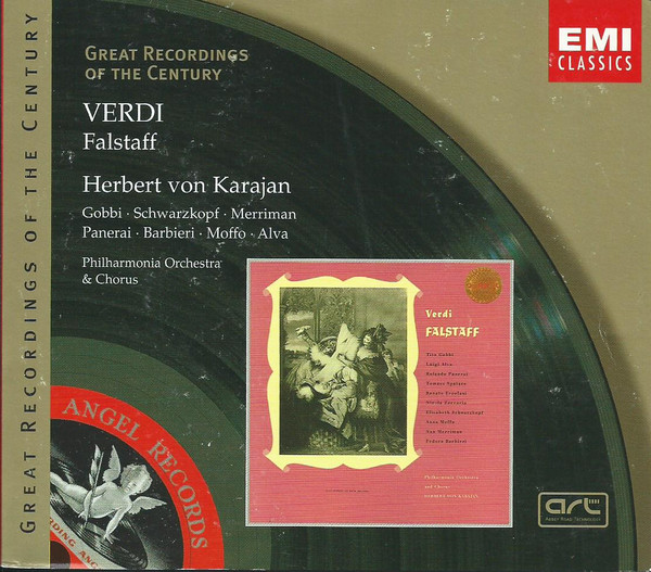 Verdi Herbert von Karajan Gobbi Schwarzkopf Merriman Panerai