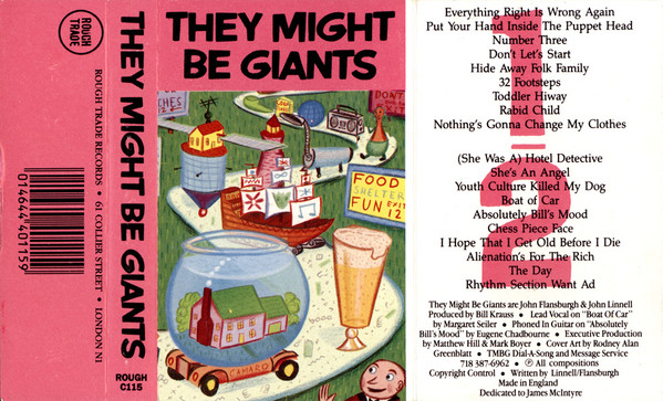 They Might Be Giants - They Might Be Giants | Releases | Discogs