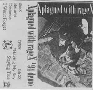 Plagued With Rage - '94 Demo album cover