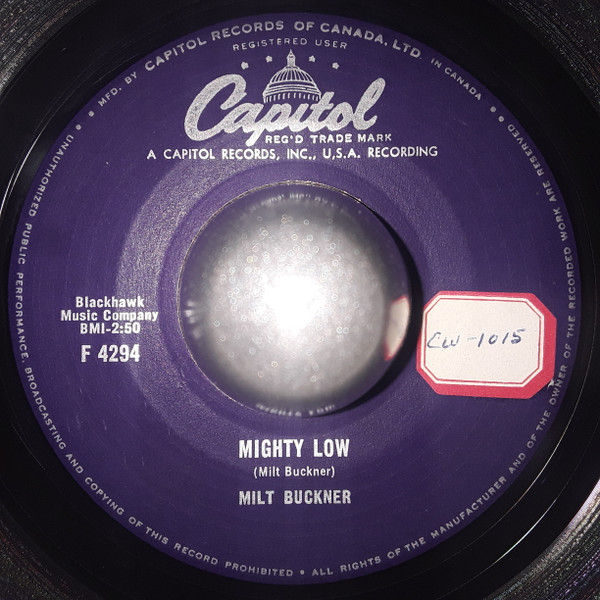 Milt Buckner – Mighty Low (1959, Vinyl) - Discogs