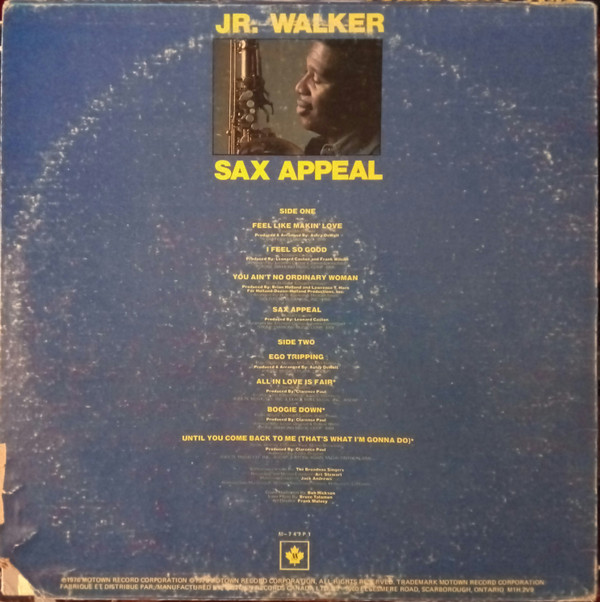 lataa albumi Jr Walker - Sax Appeal