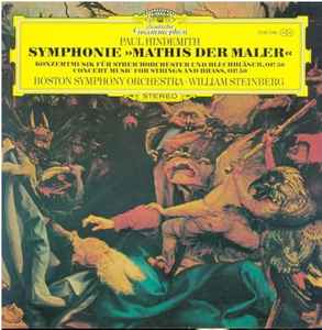 Paul Hindemith - Symphonie "Mathis Der Maler" / Konzertmusik Für Streichorchester Und Blechbläser, Op. 50 = Concert Music For Strings And Brass, Op. 50