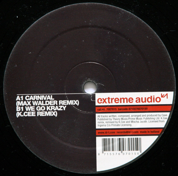 Cave – Carnival E.P. Remixes (2003, Vinyl) - Discogs