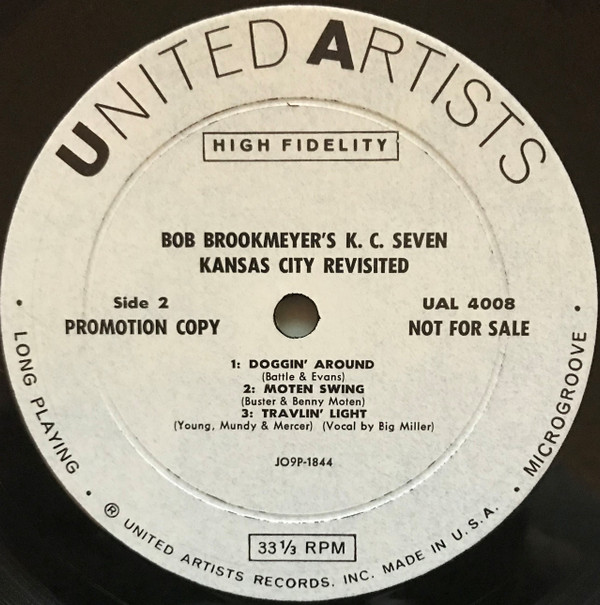 Album herunterladen Bob Brookmeyer's KC Seven - Kansas City Revisited