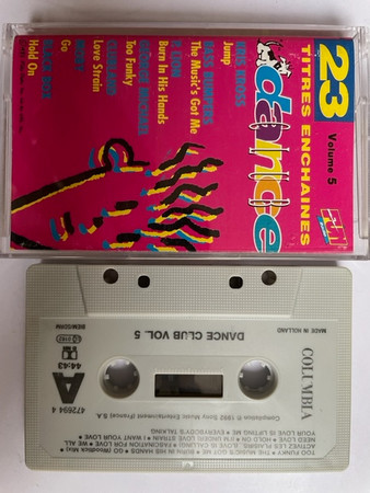 Dance Club Vol. 5 (1992, Cassette) - Discogs