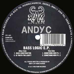Andy C - Bass Logic E.P. album cover