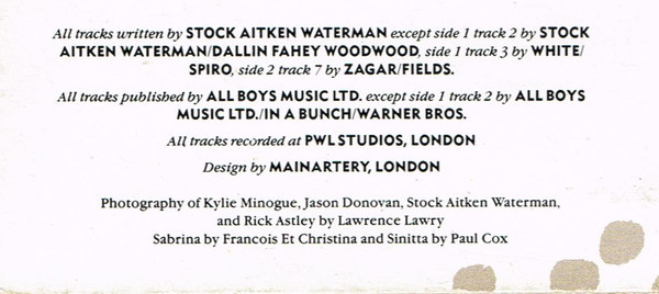 Album herunterladen Various - Hit Factory 2 The Best Of Stock Aitken Waterman