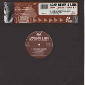 Adam Beyer & Lenk - Drum Code No.1 Remix E.P.