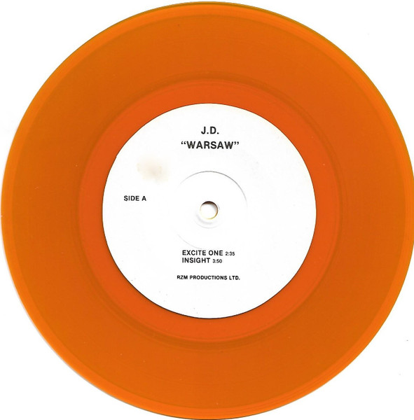 J.D. – Warsaw (1981, Orange Translucent, Vinyl) - Discogs