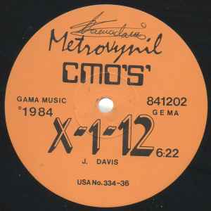 CMD'S' - X-1-12 album cover