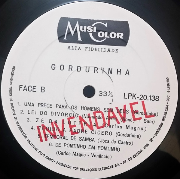 ladda ner album Gordurinha - Gordurinha