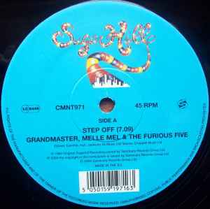 Grandmaster Flash - Step Off / Pump Me Up album cover