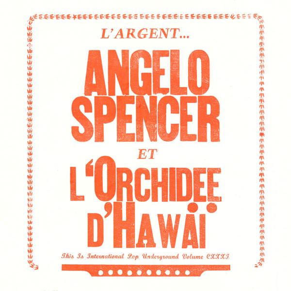 télécharger l'album Angelo Spencer et L'Orchidée d'Hawaï - LArgent