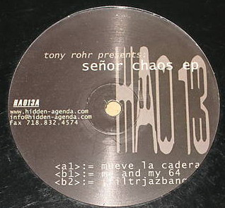 lataa albumi Tony Rohr - Señor Chaos EP
