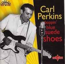 Carl Perkins - Boppin' Blue Suede Shoes album cover