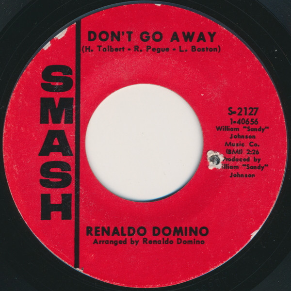 descargar álbum Renaldo Domino - Im Getting Nearer To Your Love Dont Go Away
