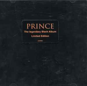 Prince – The Black Album (1994, ARC Pressing, CD) - Discogs