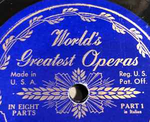 World's Greatest Operas Label | Releases | Discogs