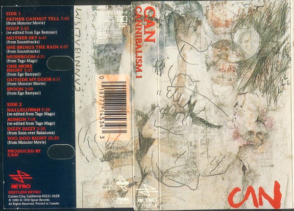 Can – Cannibalism 1 (1990, Cassette) - Discogs